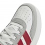 Adidas Breakbase J - Branco/Vermelho